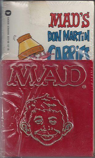 MAD MAGAZINE RED BOOKENDS FIVE BOOK BOX SET