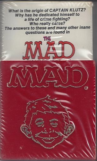 MAD MAGAZINE RED BOOKENDS FIVE BOOK BOX SET